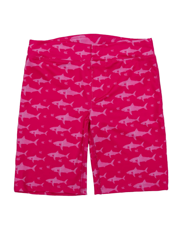 Dětské šortky/Plavky s UV ochranou UPF 50 - Fuchsia Shark I Stonz I stonzwear.cz